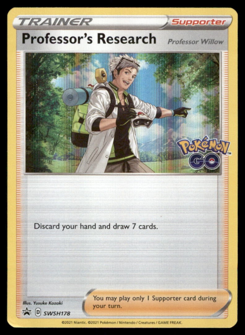 Professor's Research SWSH: Sword & Shield Promo Cards #SWSH178 Holo Pokemon Card: We offer combined shipping on multiple items. Buyers may also arrange their own shipping. LiveShipping is a separate and independent option for shipping that is NOT a part of the auction house or thei