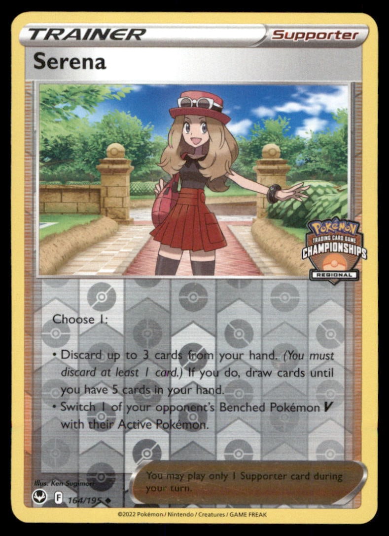 Serena League & Championship Cards #164/195 Holo Pokemon Card: We offer combined shipping on multiple items. Buyers may also arrange their own shipping. LiveShipping is a separate and independent option for shipping that is NOT a part of the auction house or thei