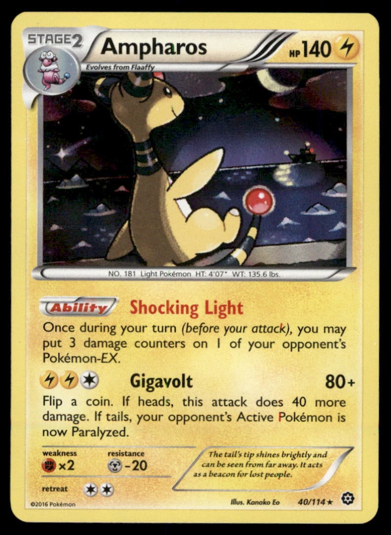 Ampharos Deck Exclusives #040/114 Holo Pokemon Card: We offer combined shipping on multiple items. Buyers may also arrange their own shipping. LiveShipping is a separate and independent option for shipping that is NOT a part of the auction house or thei