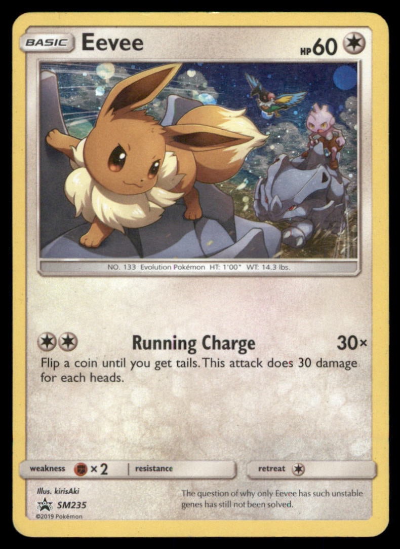 Eevee SM Promos #SM235 Holo Pokemon Card (1 of 2)