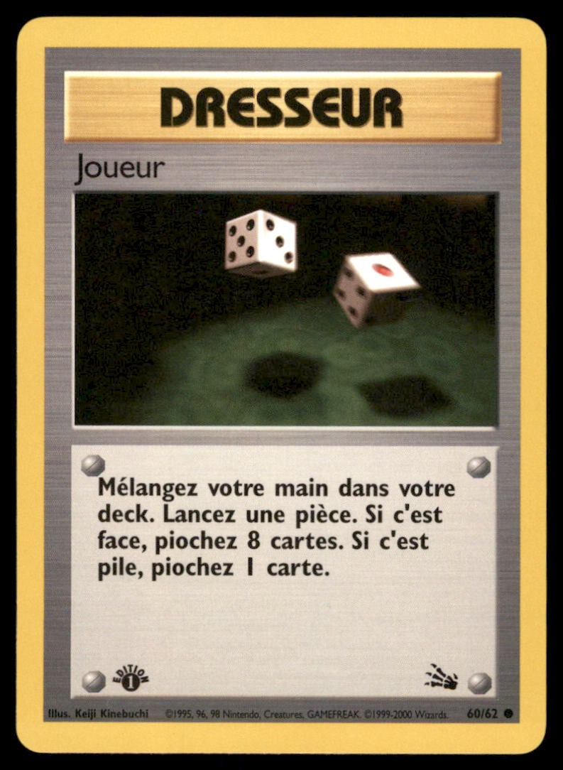 Gambler Fossil #60/62 1st. ED. Pokemon Card: We offer combined shipping on multiple items. Buyers may also arrange their own shipping. LiveShipping is a separate and independent option for shipping that is NOT a part of the auction house or thei