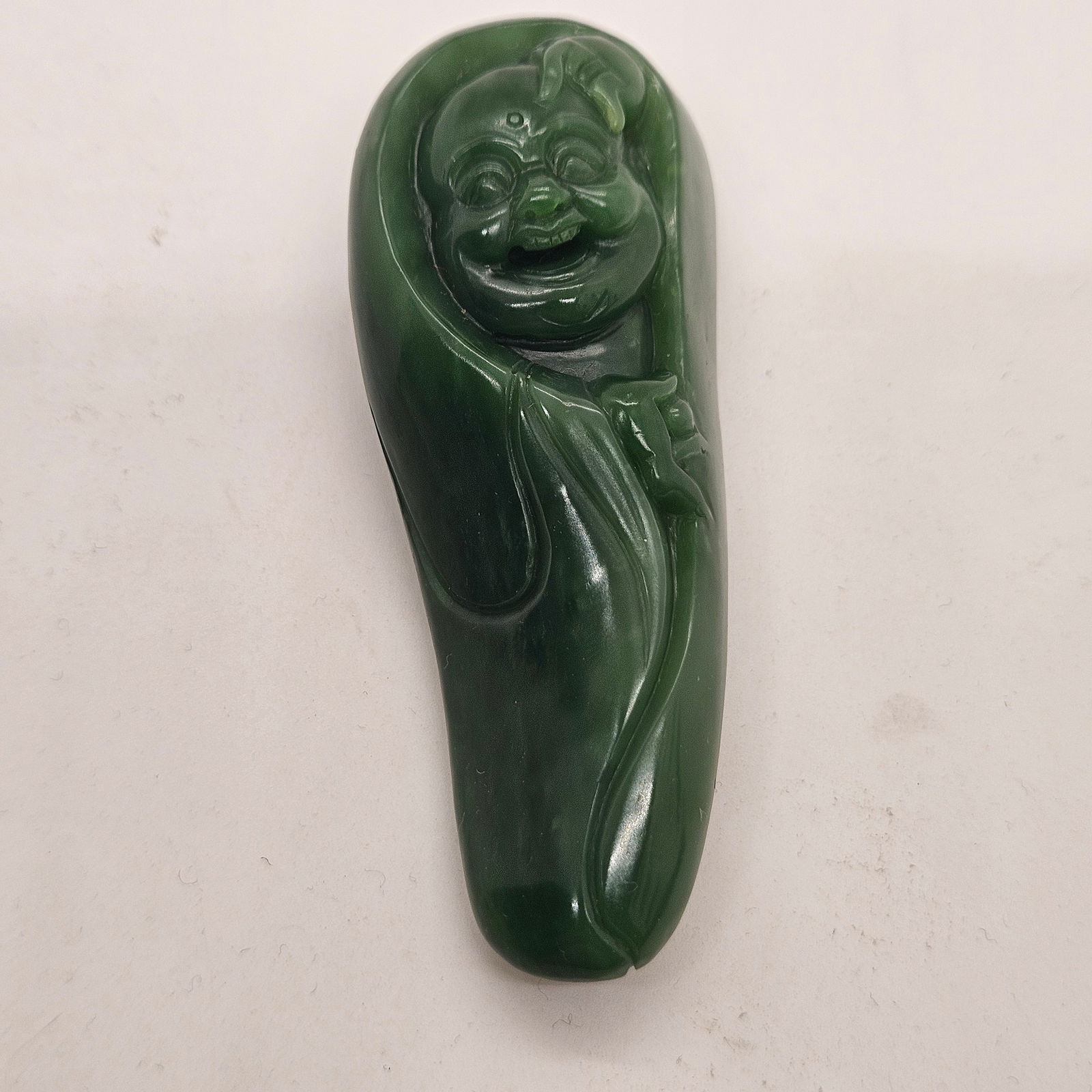 Natural Jade Jadeite Buddha Carved Pendant MING0022: We offer combined shipping on multiple items. Buyers may also arrange their own shipping. LiveShipping is a separate and independent option for shipping that is NOT a part of the auction house or thei