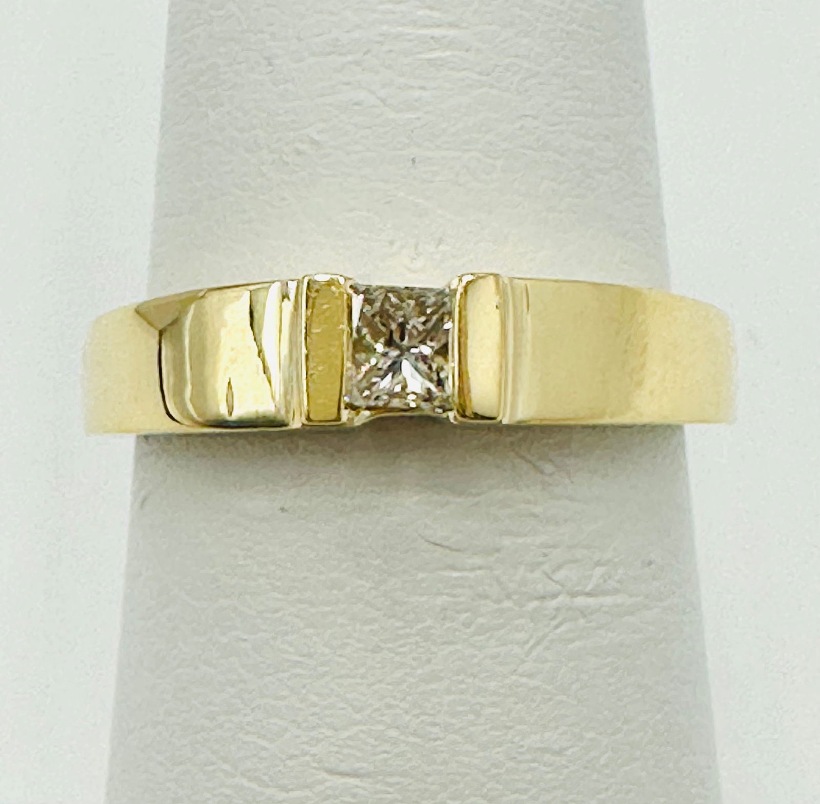 Natural Diamond Ring,14KT Yellow Gold # 2721 (1 of 4)