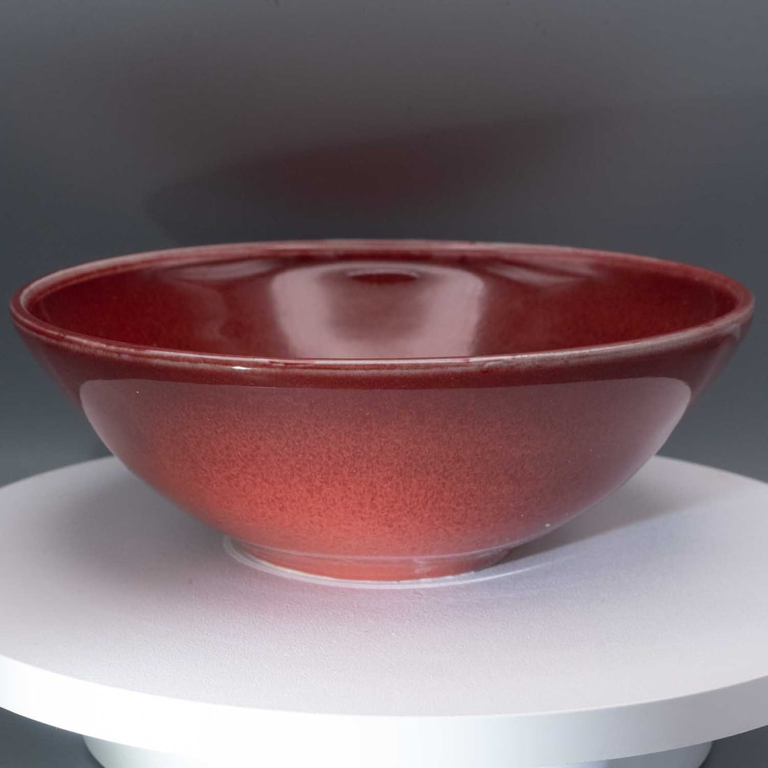 Vintage Chinese Oxblood Porcelain Bowl (1 of 5)