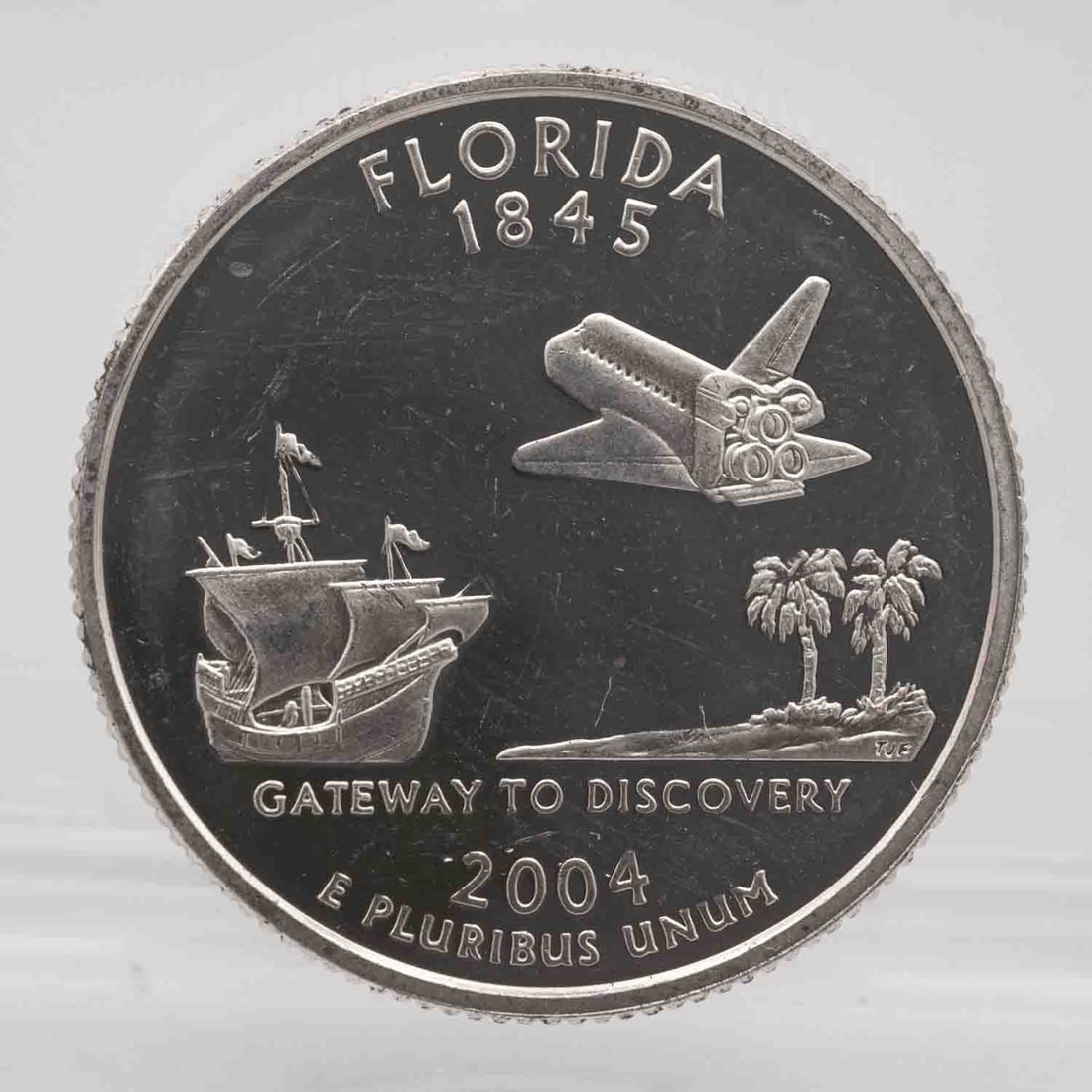 2004 American Proof Silver Quarter Florida (1 of 2)
