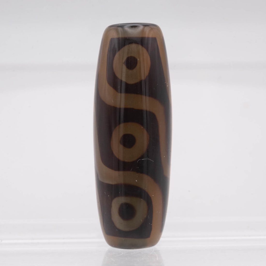 Chinese Tibetan Dzi Bead Pendant (1 of 4)