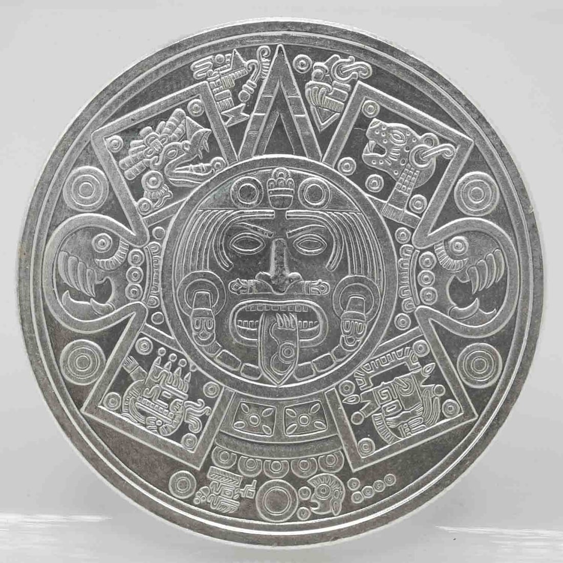 Aztec Eagle Warrior 1oz Silver Round - 2