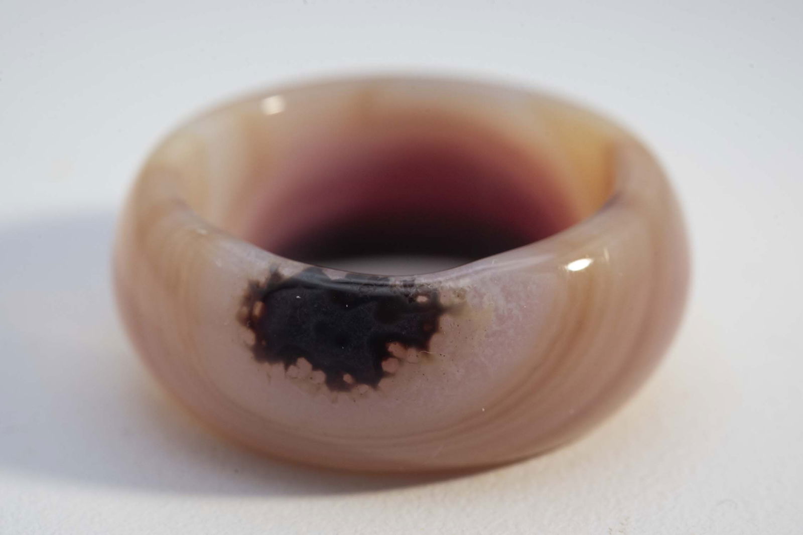 Natural Agate Ring - 2