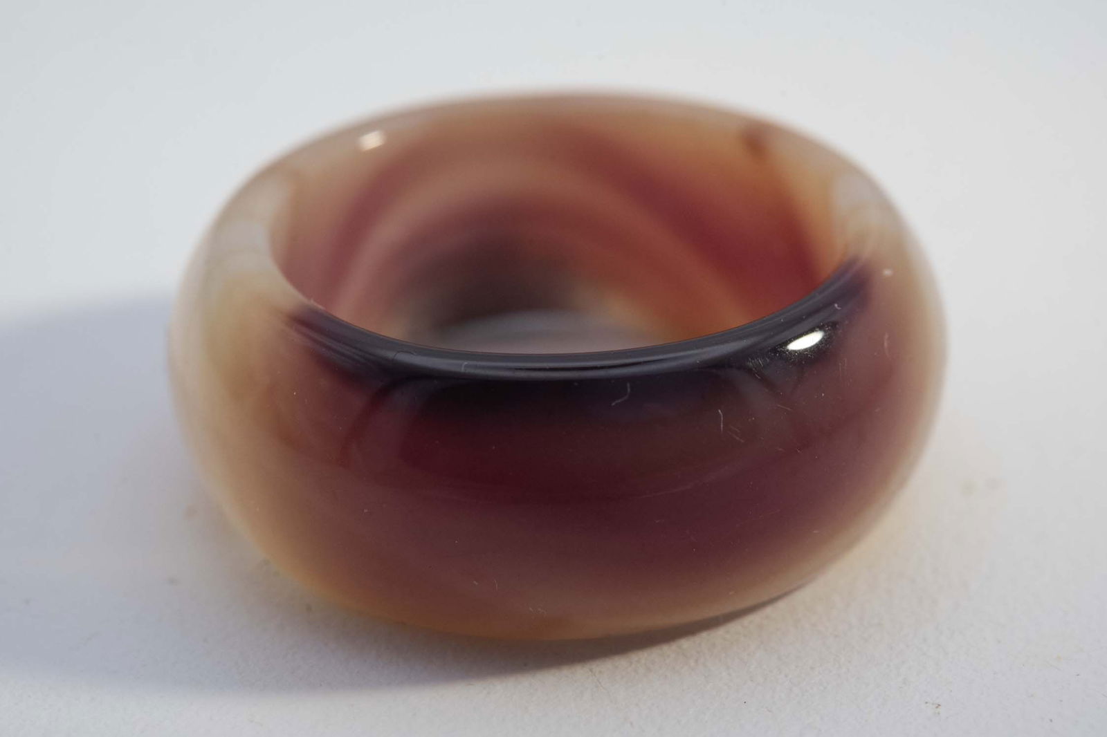 Natural Agate Ring - 3