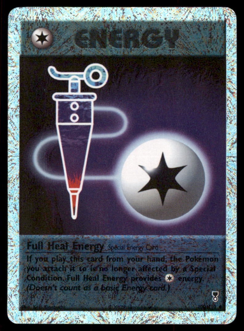 Full Heal Energy Legendary Collection #100/110 Holo Pokemon Card: We offer combined shipping on multiple items. Buyers may also arrange their own shipping. LiveShipping is a separate and independent option for shipping that is NOT a part of the auction house or thei