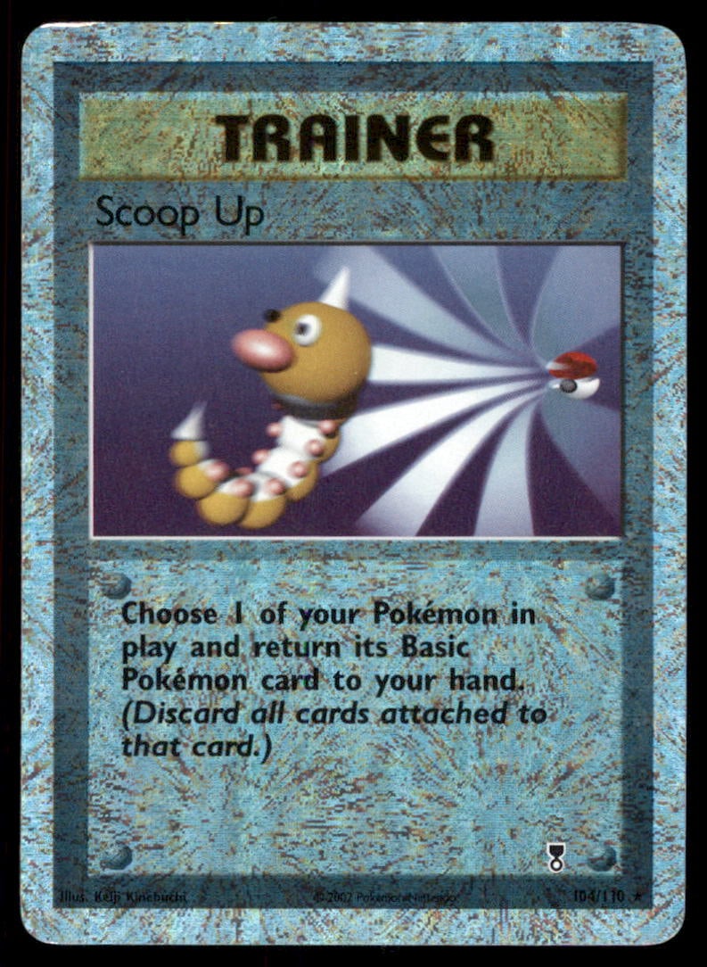 Scoop Up Legendary Collection #104/110 Holo Pokemon Card: We offer combined shipping on multiple items. Buyers may also arrange their own shipping. LiveShipping is a separate and independent option for shipping that is NOT a part of the auction house or thei