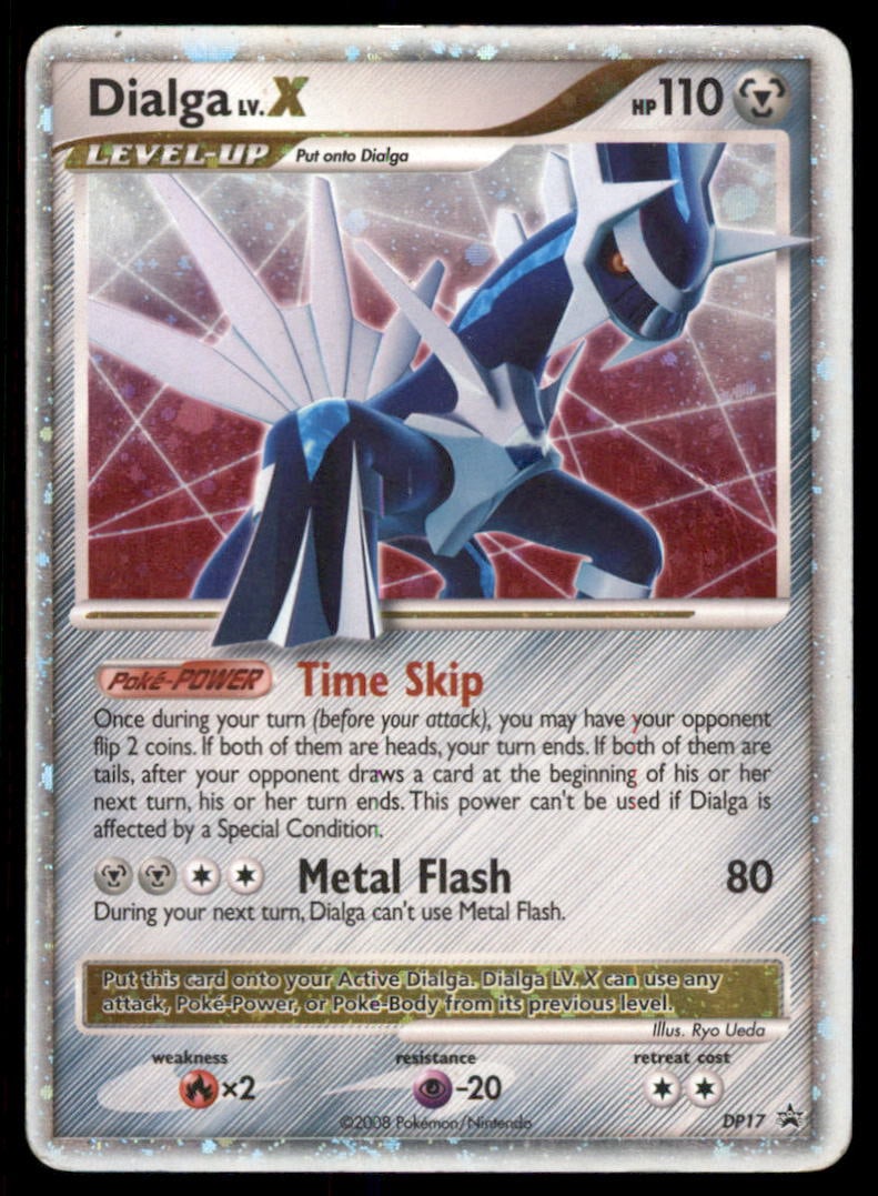 Dialga LV.X Diamond and Pearl Promos #DP17 Holo Pokemon Card: We offer combined shipping on multiple items. Buyers may also arrange their own shipping. LiveShipping is a separate and independent option for shipping that is NOT a part of the auction house or thei