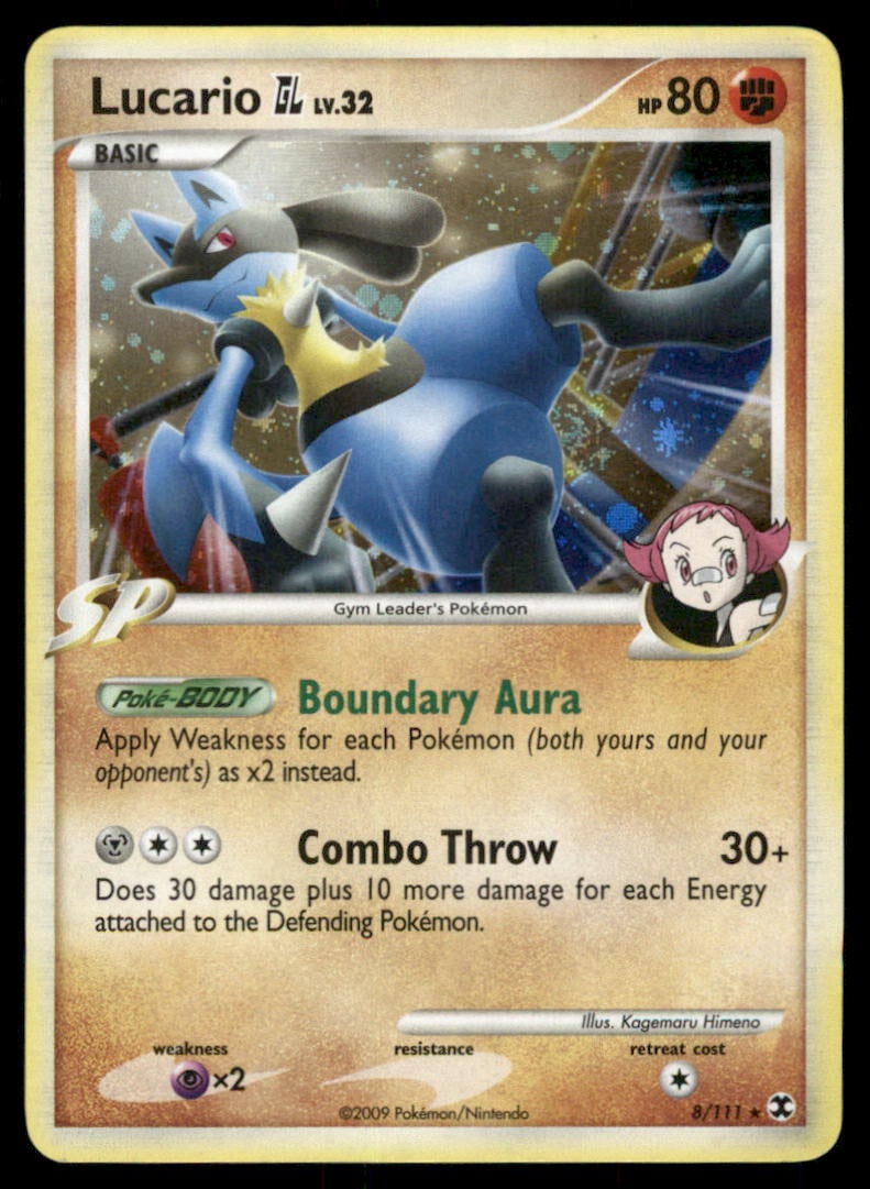 Lucario GL Rising Rivals #8/111 Holo Pokemon Card: We offer combined shipping on multiple items. Buyers may also arrange their own shipping. LiveShipping is a separate and independent option for shipping that is NOT a part of the auction house or thei