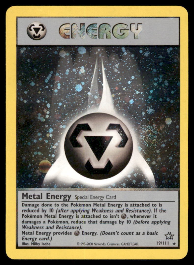 Metal Energy Neo Genesis #019/111 Holo Pokemon Card: We offer combined shipping on multiple items. Buyers may also arrange their own shipping. LiveShipping is a separate and independent option for shipping that is NOT a part of the auction house or thei