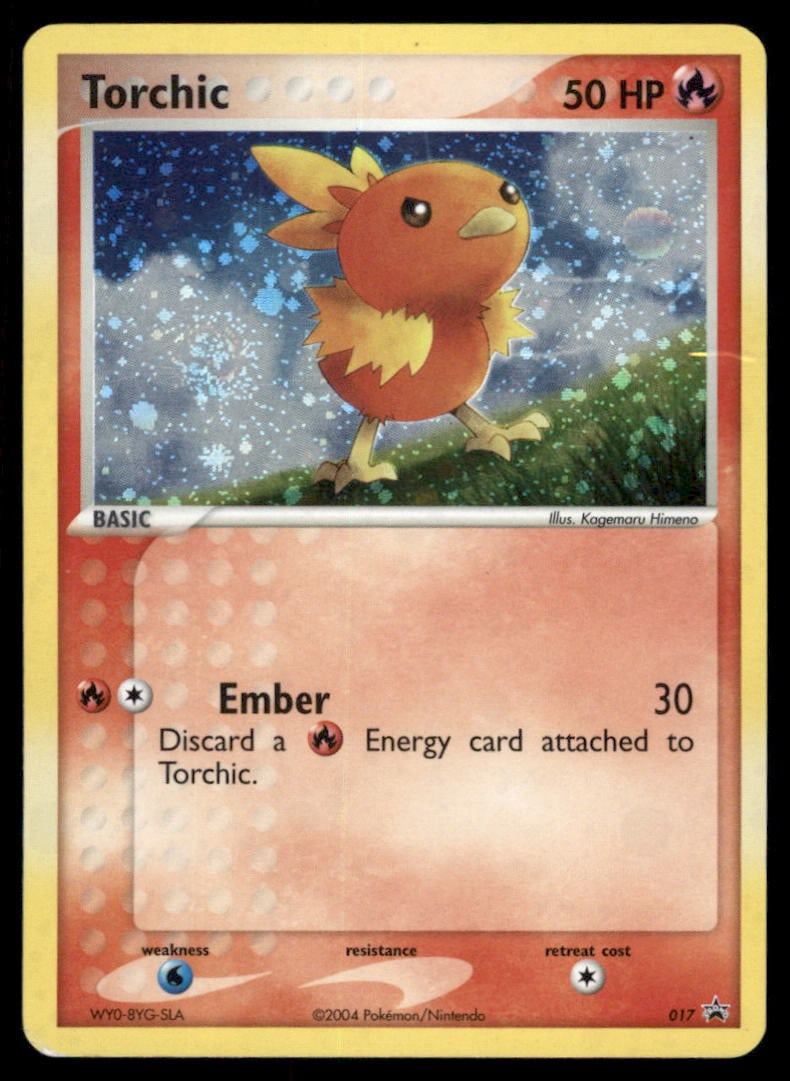 Torchic Nintendo Promos #017 Holo Pokemon Card: We offer combined shipping on multiple items. Buyers may also arrange their own shipping. LiveShipping is a separate and independent option for shipping that is NOT a part of the auction house or thei