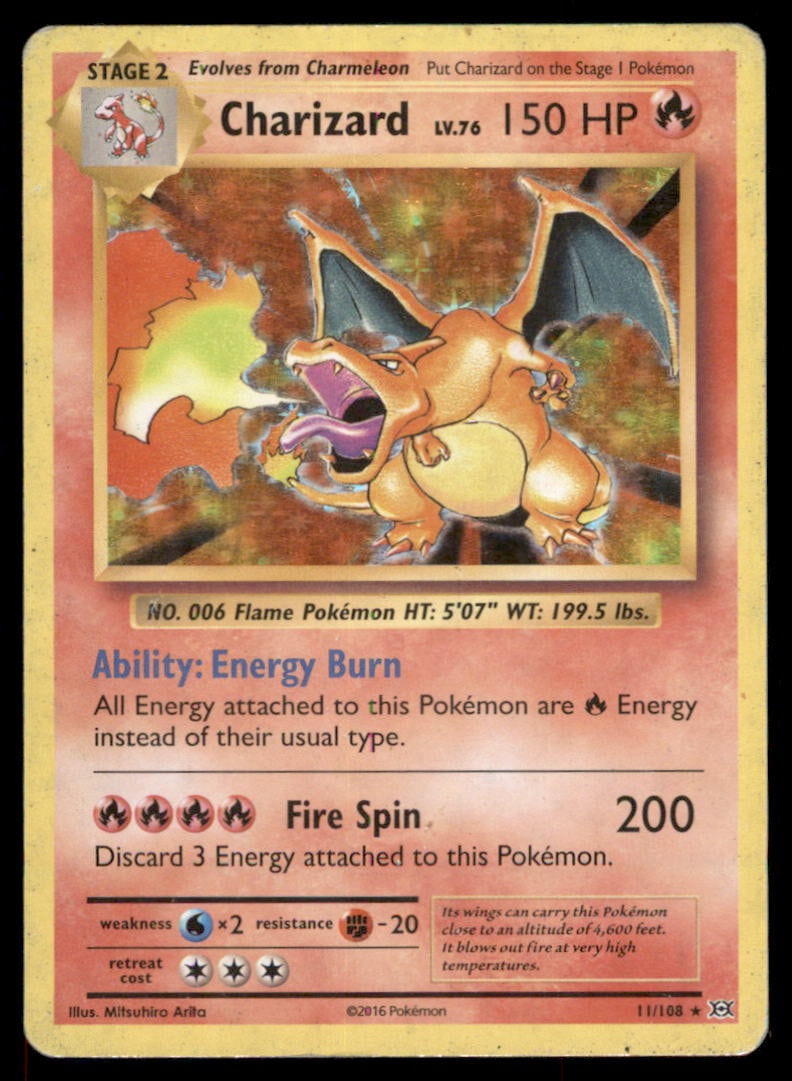 Charizard XY Promos #11/108 Pokemon Card (1 of 2)