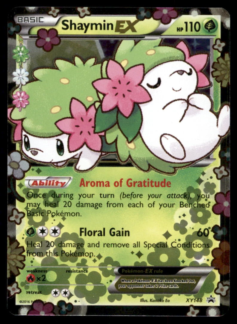 Shaymin EX XY Promos #XY148 Pokemon Card: We offer combined shipping on multiple items. Buyers may also arrange their own shipping. LiveShipping is a separate and independent option for shipping that is NOT a part of the auction house or thei