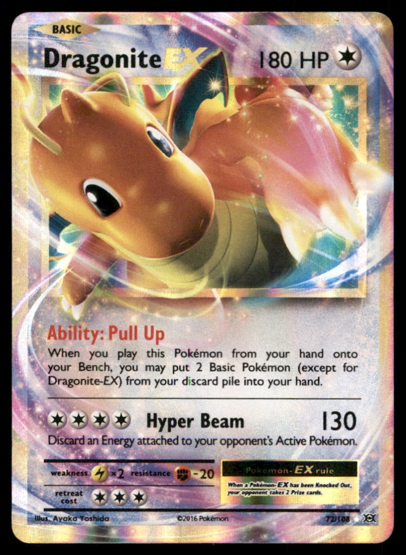 Dragonite EX XY - Evolutions #72/108 Pokemon Card: We offer combined shipping on multiple items. Buyers may also arrange their own shipping. LiveShipping is a separate and independent option for shipping that is NOT a part of the auction house or thei