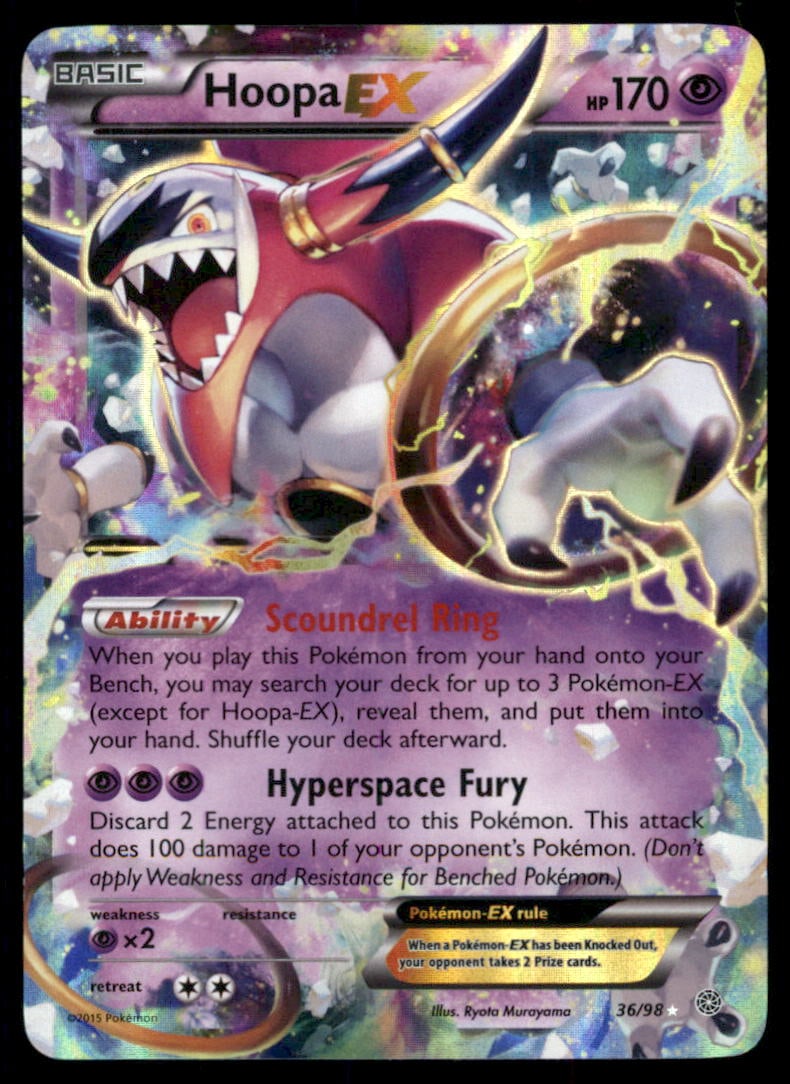 Hoopa EX XY - Ancient Origins #36/98 Pokemon Card: We offer combined shipping on multiple items. Buyers may also arrange their own shipping. LiveShipping is a separate and independent option for shipping that is NOT a part of the auction house or thei