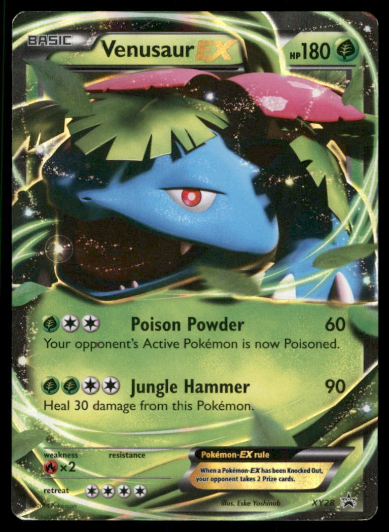 Venusaur EX XY Promos #XY28 Pokemon Card (1 of 2)