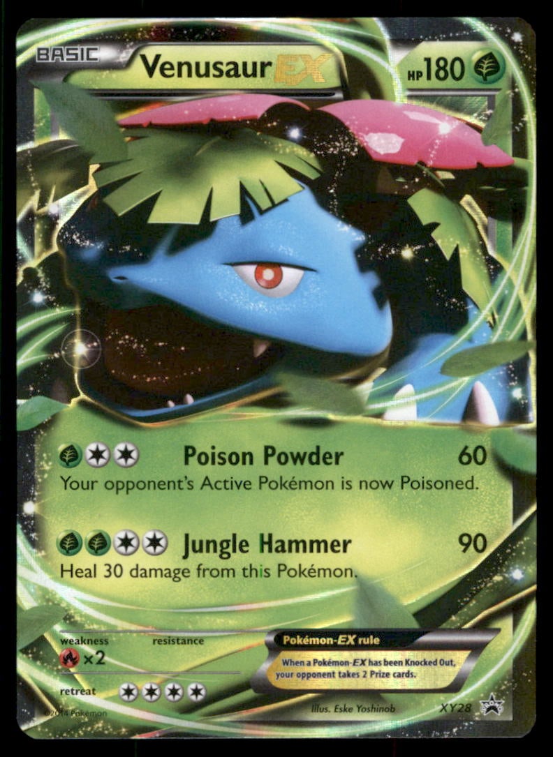 Venusaur EX XY Promos #XY28 Pokemon Card (1 of 2)