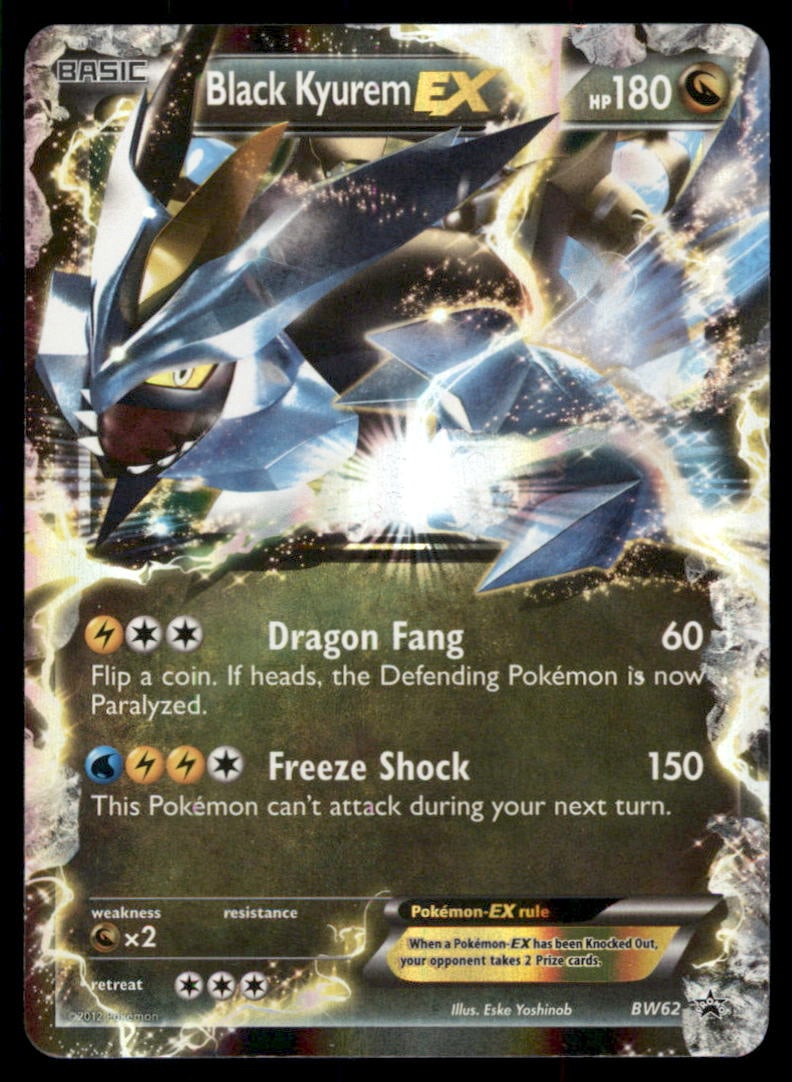 Black Kyurem EX Black and White Promos #BW62 Pokemon Card: We offer combined shipping on multiple items. Buyers may also arrange their own shipping. LiveShipping is a separate and independent option for shipping that is NOT a part of the auction house or thei