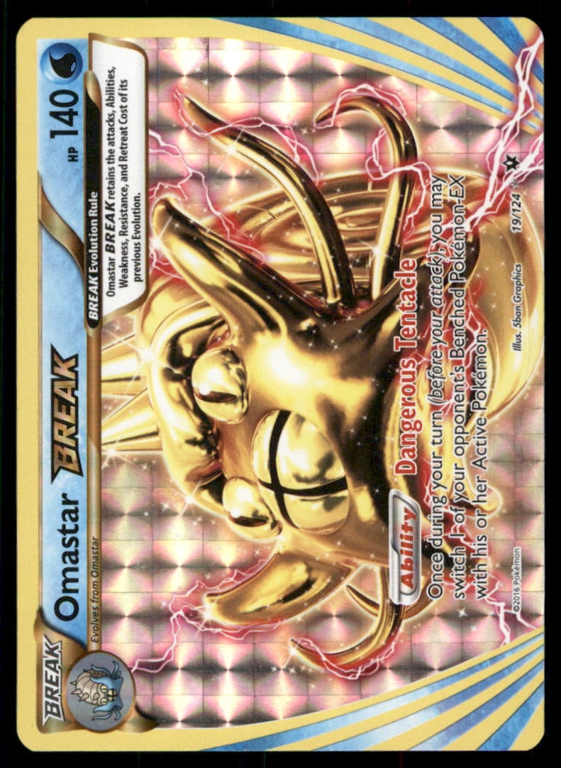 Omastar BREAK XY - Fates Collide #19/124 Pokemon Card: We offer combined shipping on multiple items. Buyers may also arrange their own shipping. LiveShipping is a separate and independent option for shipping that is NOT a part of the auction house or thei