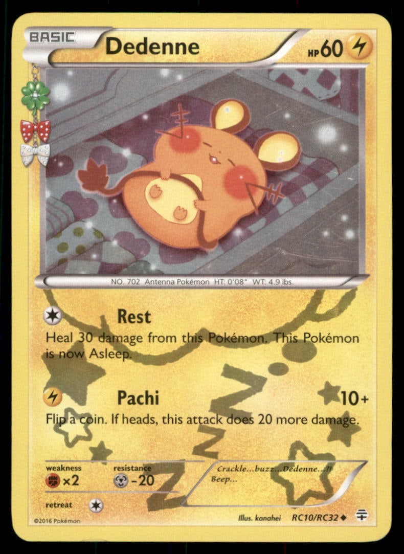 Dedenne Generations: Radiant Collection #RC10/RC32 Pokemon Card: We offer combined shipping on multiple items. Buyers may also arrange their own shipping. LiveShipping is a separate and independent option for shipping that is NOT a part of the auction house or thei