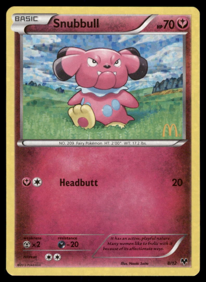 Snubbull Kalos Starter Set #22/39 Holo Pokemon Card: We offer combined shipping on multiple items. Buyers may also arrange their own shipping. LiveShipping is a separate and independent option for shipping that is NOT a part of the auction house or thei