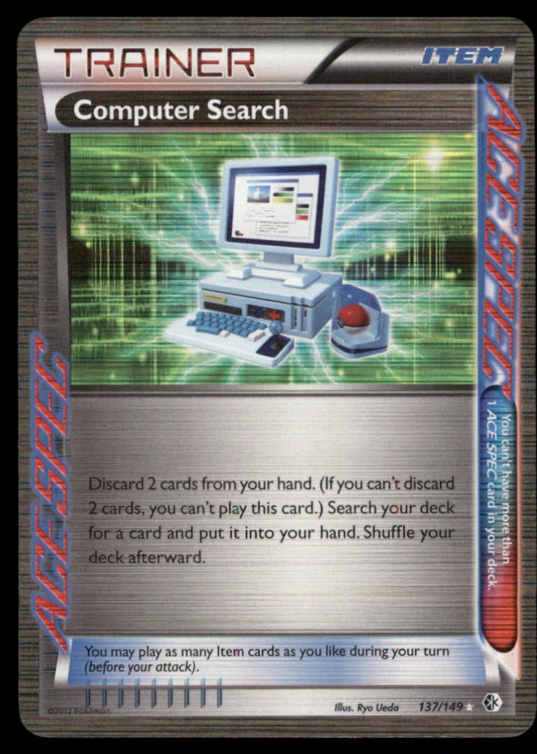 Computer Search Boundaries Crossed #137/149 Holo Pokemon Card: We offer combined shipping on multiple items. Buyers may also arrange their own shipping. LiveShipping is a separate and independent option for shipping that is NOT a part of the auction house or thei