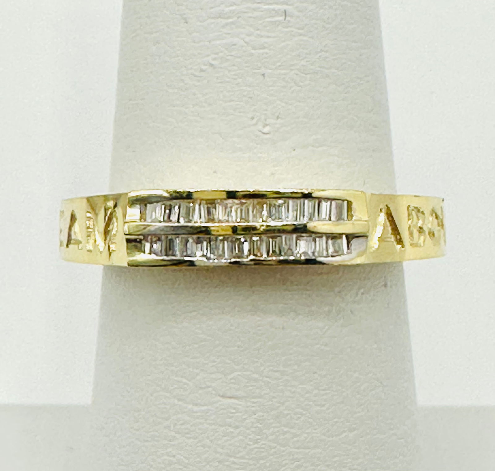 Natural Diamond “Dream about You?? Ring,14KT Yellow Gold # 2661 (1 of 4)