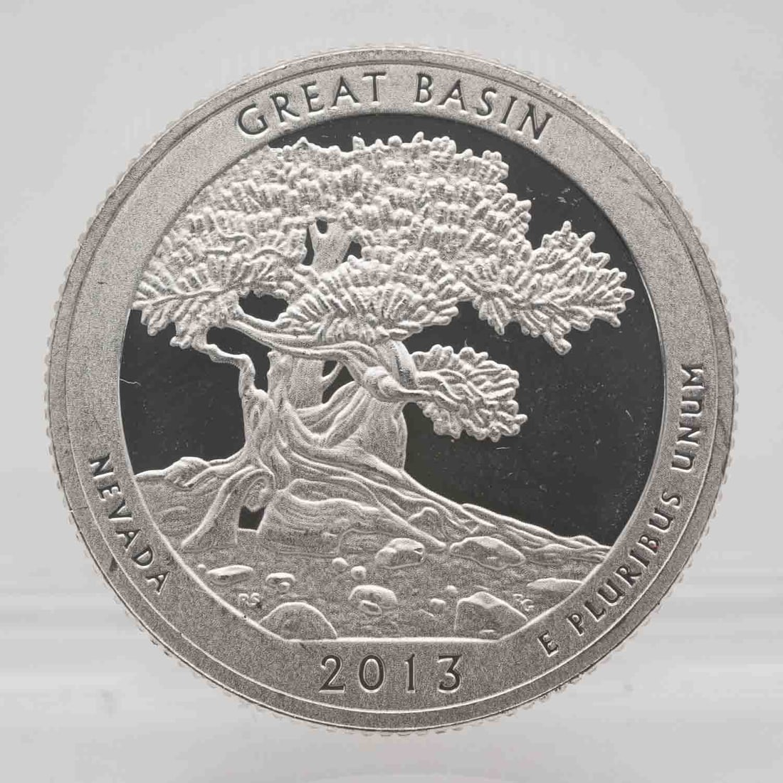 2013 American Proof Silver Quarter ATB Great Basin (1 of 2)