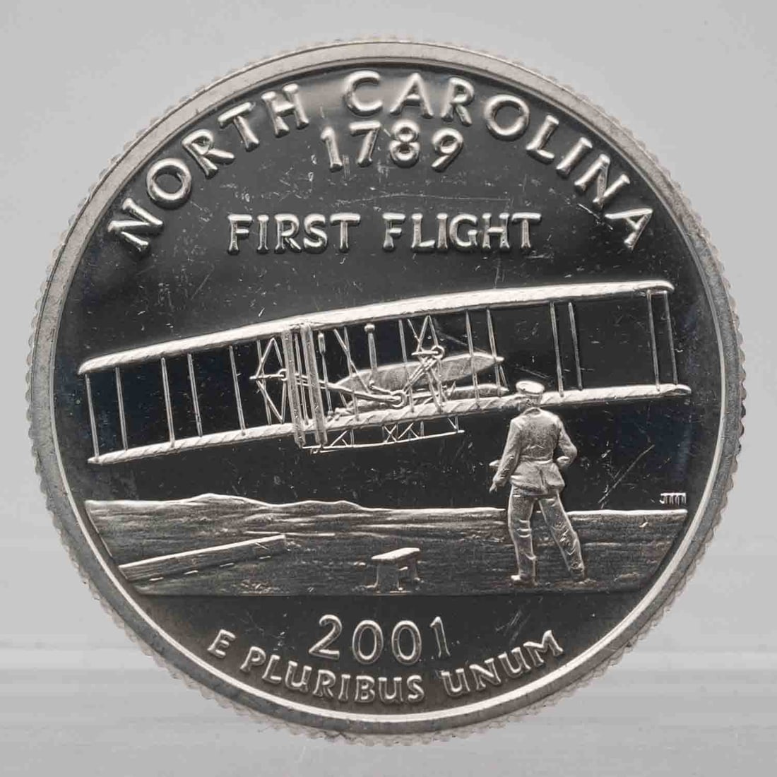 2001 American Proof Silver Quarter North Carolina: MLC01170 Shipping: Buyer-arranged shipping: estimated cost: starts at $15.5, Plus $1 dollar for every $100 in value. Signature confirmation is recommended for high value invoice at cost of $5.5. Pleas