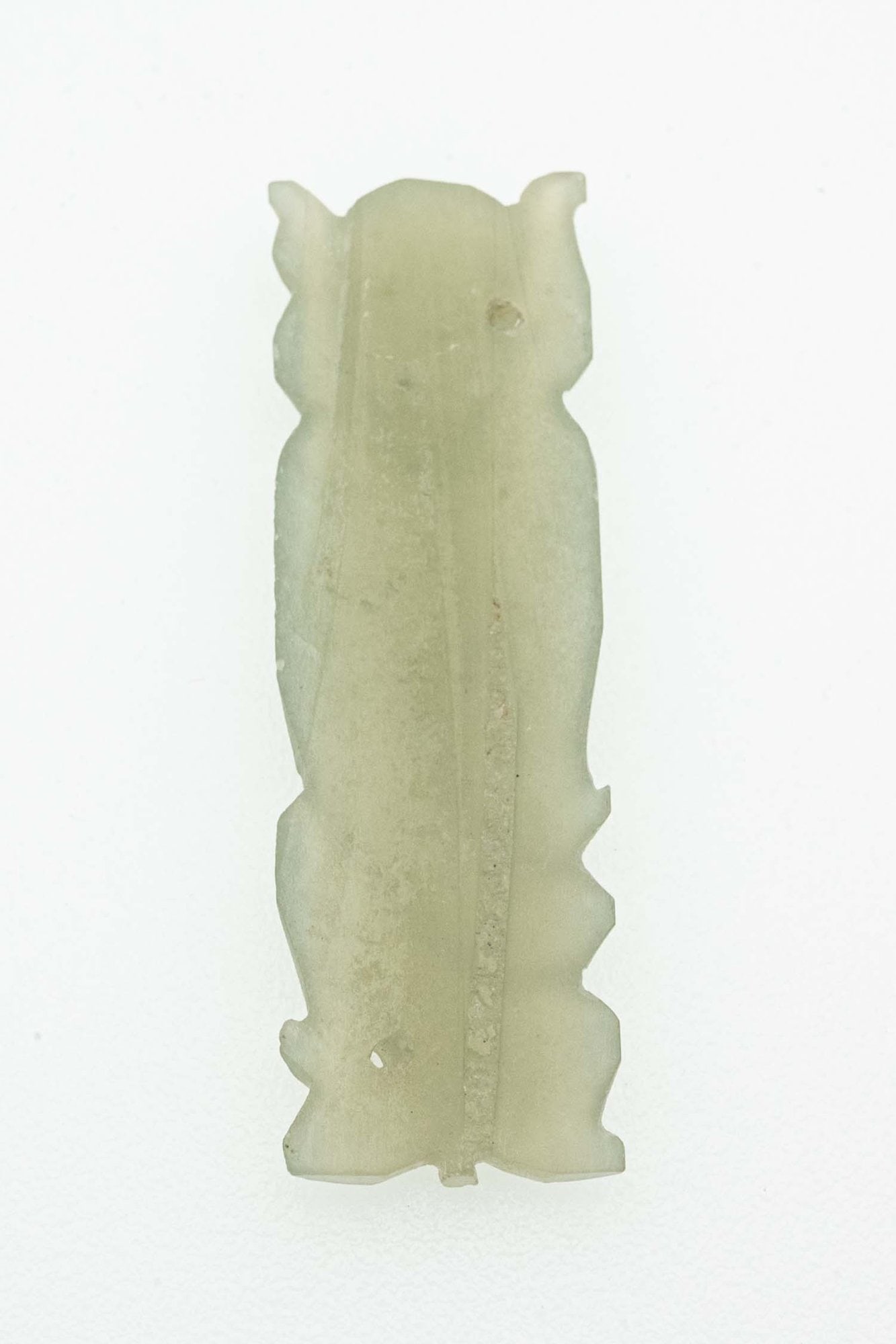 Old Carved Green Jadeite Deity Pendant: Medium: Green Jadeite Size: 1.5x0.5 inches Age/Detail: Old Carved Condition: Great, check photo for detail Provenance: Collection from Estate in Tribecca Please view all the photos as they are part of