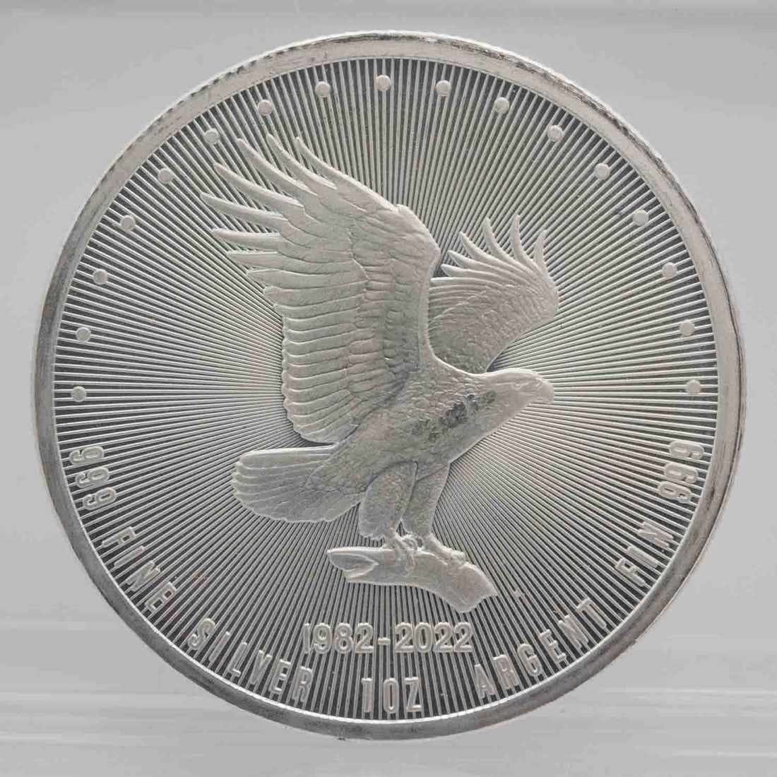 Monex Eagle 1oz Silver Round (1 of 2)
