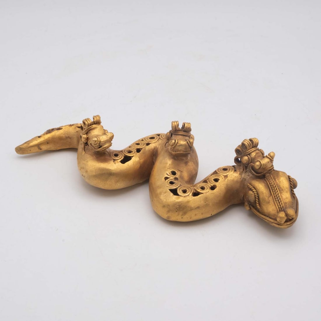 Old Mexican Columbian Tairona Snake Figure (1 of 5)