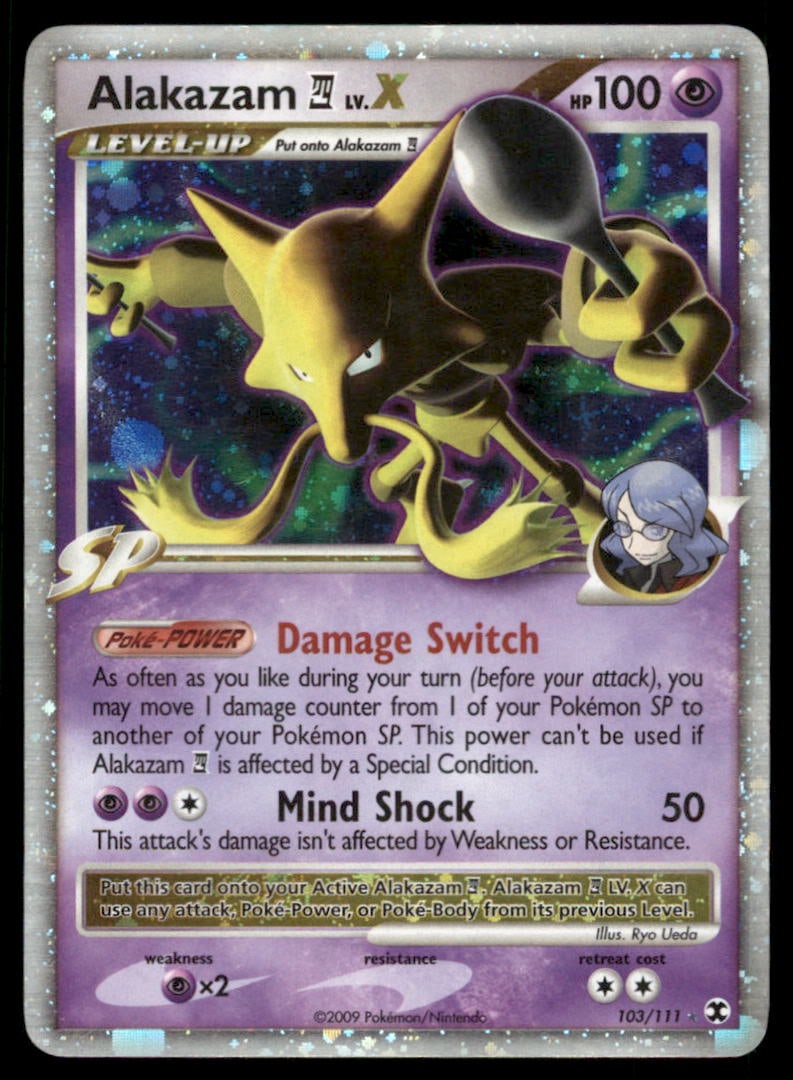 Alakazam E4 Lv.X Rising Rivals #103/111 Holo Pokemon Card: We offer combined shipping on multiple items. Buyers may also arrange their own shipping. LiveShipping is a separate and independent option for shipping that is NOT a part of the auction house or