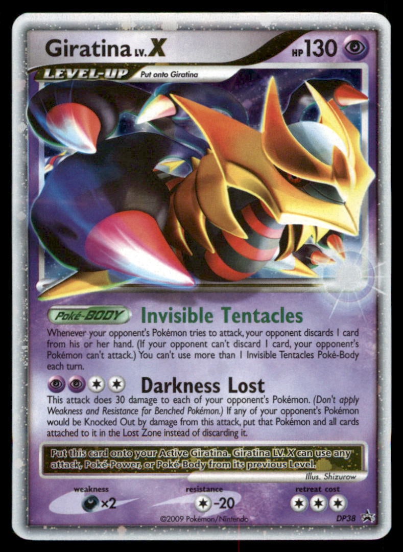 Giratina LV.X Diamond and Pearl Promos #DP38 Holo Pokemon Card: We offer combined shipping on multiple items. Buyers may also arrange their own shipping. LiveShipping is a separate and independent option for shipping that is NOT a part of the auction house or