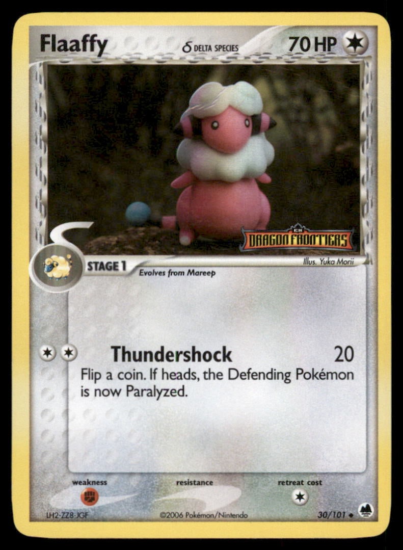 Flaaffy Stamped (Delta Species) Dragon Frontiers #30/101 Holo Pokemon Card: We offer combined shipping on multiple items. Buyers may also arrange their own shipping. LiveShipping is a separate and independent option for shipping that is NOT a part of the auction house or thei