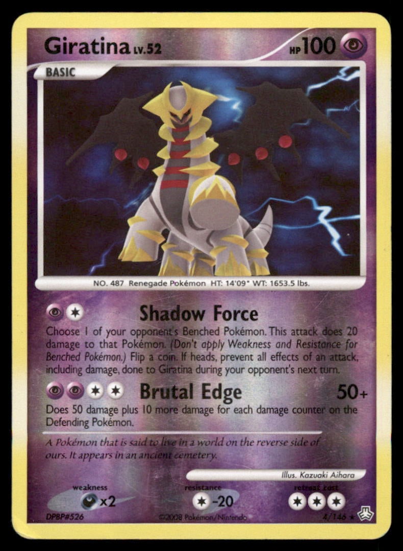 Giratina Legends Awakened #4/146 Reverse Holo Pokemon Card: We offer combined shipping on multiple items. Buyers may also arrange their own shipping. LiveShipping is a separate and independent option for shipping that is NOT a part of the auction house or thei