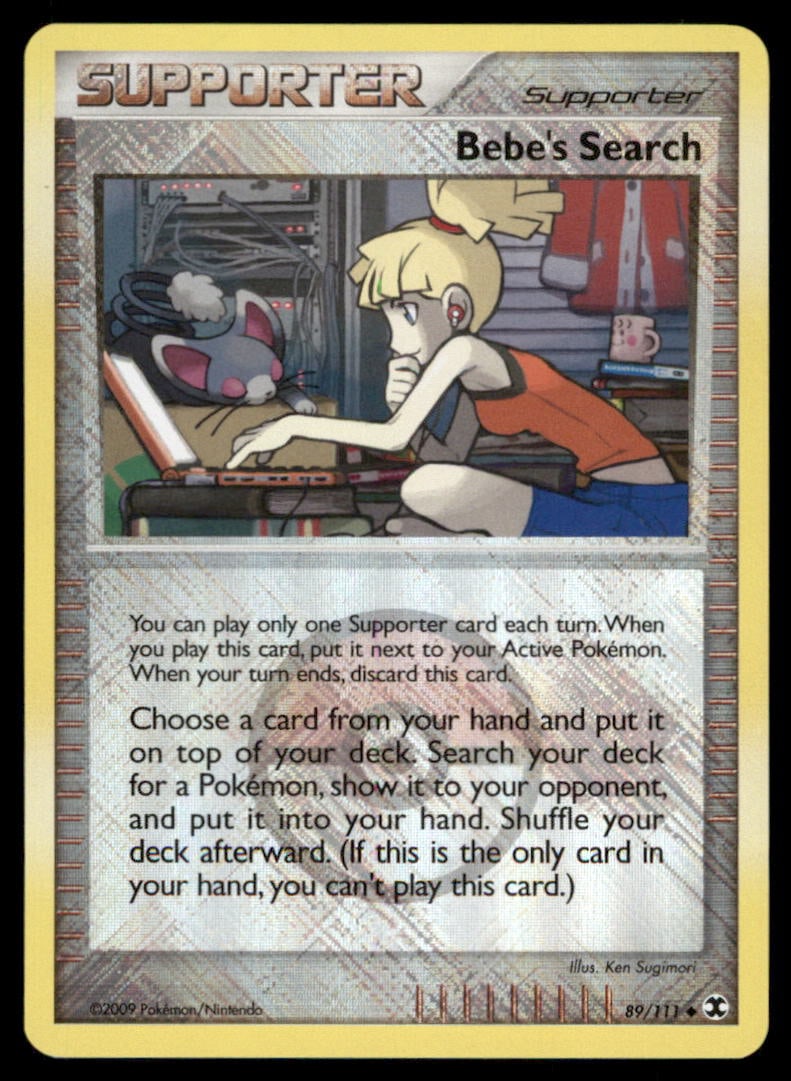 Bebe's Search League & Championship Cards #089/111 Holo Pokemon Card: We offer combined shipping on multiple items. Buyers may also arrange their own shipping. LiveShipping is a separate and independent option for shipping that is NOT a part of the auction house or thei
