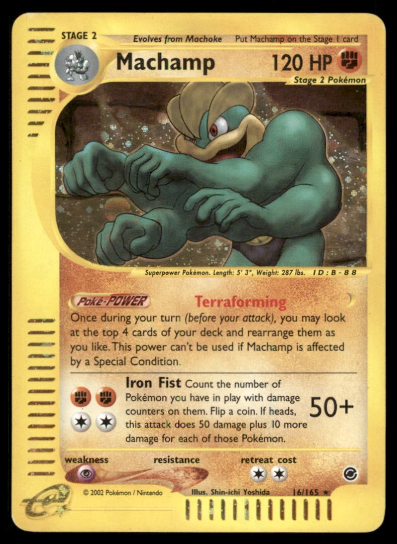 Machamp (16) Expedition #016/165 Holo Pokemon Card: We offer combined shipping on multiple items. Buyers may also arrange their own shipping. LiveShipping is a separate and independent option for shipping that is NOT a part of the auction house or thei