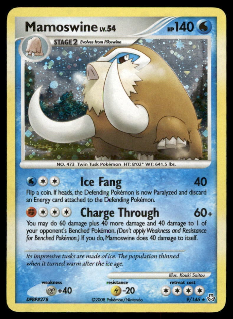 Mamoswine Deck Exclusives #009/146 Holo Pokemon Card: We offer combined shipping on multiple items. Buyers may also arrange their own shipping. LiveShipping is a separate and independent option for shipping that is NOT a part of the auction house or thei