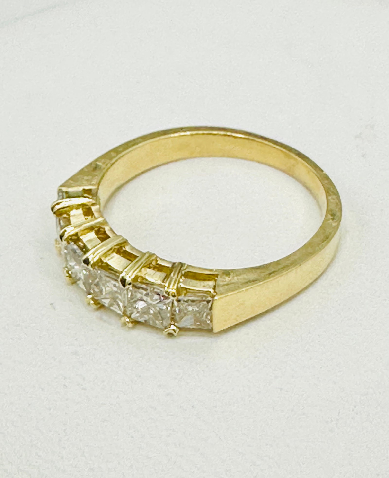 Natural Diamond Ring,14KT Yellow Gold # 2724 (1 of 3)