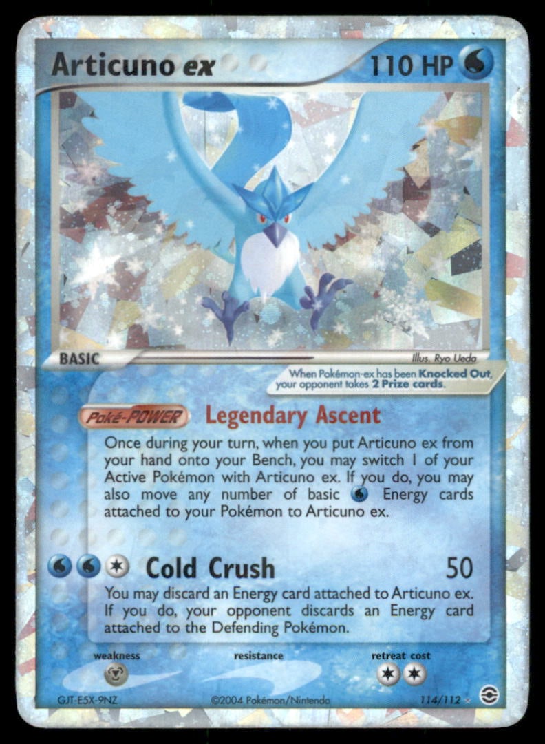 Articuno ex FireRed & LeafGreen #114/112 Holo Pokemon Card: We offer combined shipping on multiple items. Buyers may also arrange their own shipping. LiveShipping is a separate and independent option for shipping that is NOT a part of the auction house or thei