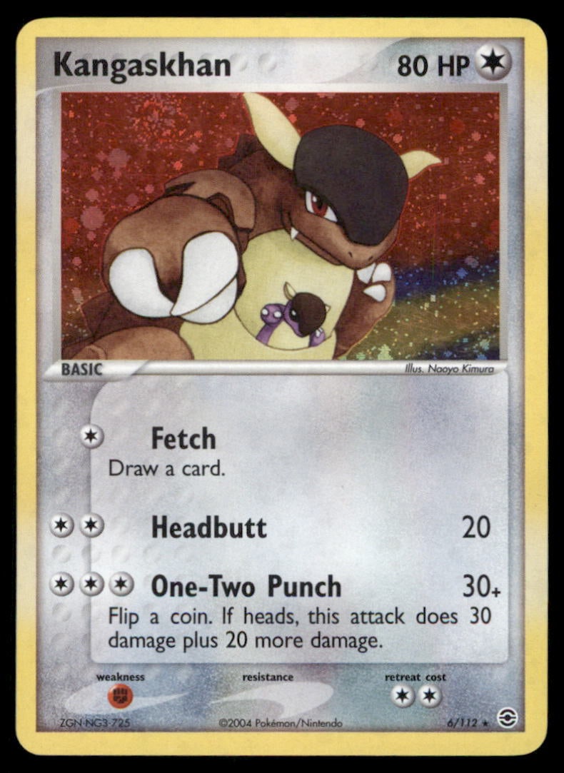 Kangaskhan FireRed & LeafGreen #6/112 Holo Pokemon Card: We offer combined shipping on multiple items. Buyers may also arrange their own shipping. LiveShipping is a separate and independent option for shipping that is NOT a part of the auction house or thei