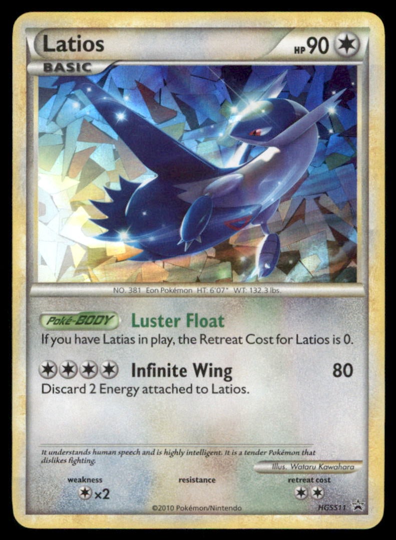 Latios HGSS Promos #HGSS11 Holo Pokemon Card: We offer combined shipping on multiple items. Buyers may also arrange their own shipping. LiveShipping is a separate and independent option for shipping that is NOT a part of the auction house or thei