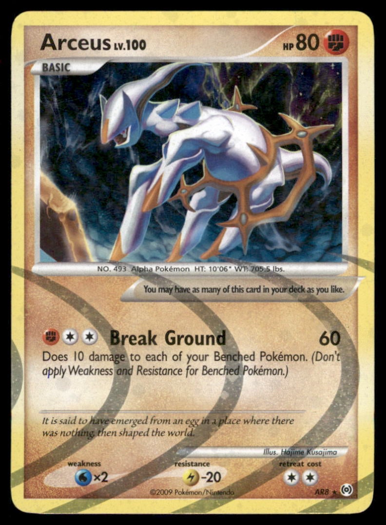 Arceus (AR8) AR8 Holo Arceus Pokemon Card: We offer combined shipping on multiple items. Buyers may also arrange their own shipping. LiveShipping is a separate and independent option for shipping that is NOT a part of the auction house or thei