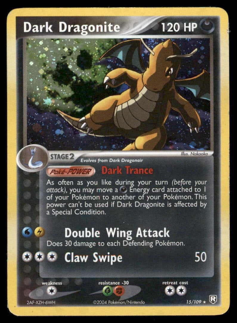 Dark Dragonite (EX Team Rocket Returns) 15/109 Holo Pokemon Card Holo (1 of 2)