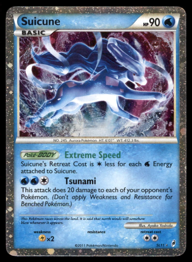 Suicune SL11/95 Holo Call of Legends Pokemon Card Holo (1 of 2)